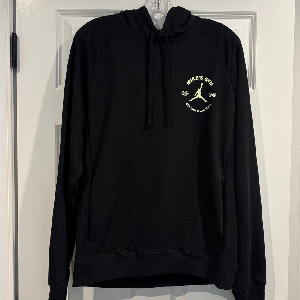 Jordan Black Hoodie with Graphic